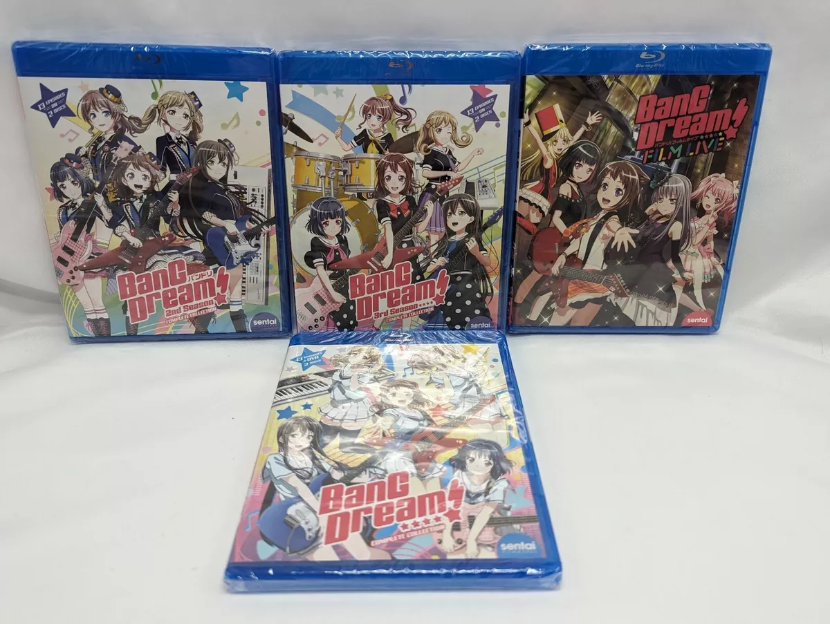 Bang Dream: FIlm Live / NEW anime on on Blu-ray from Sentai Filmworks