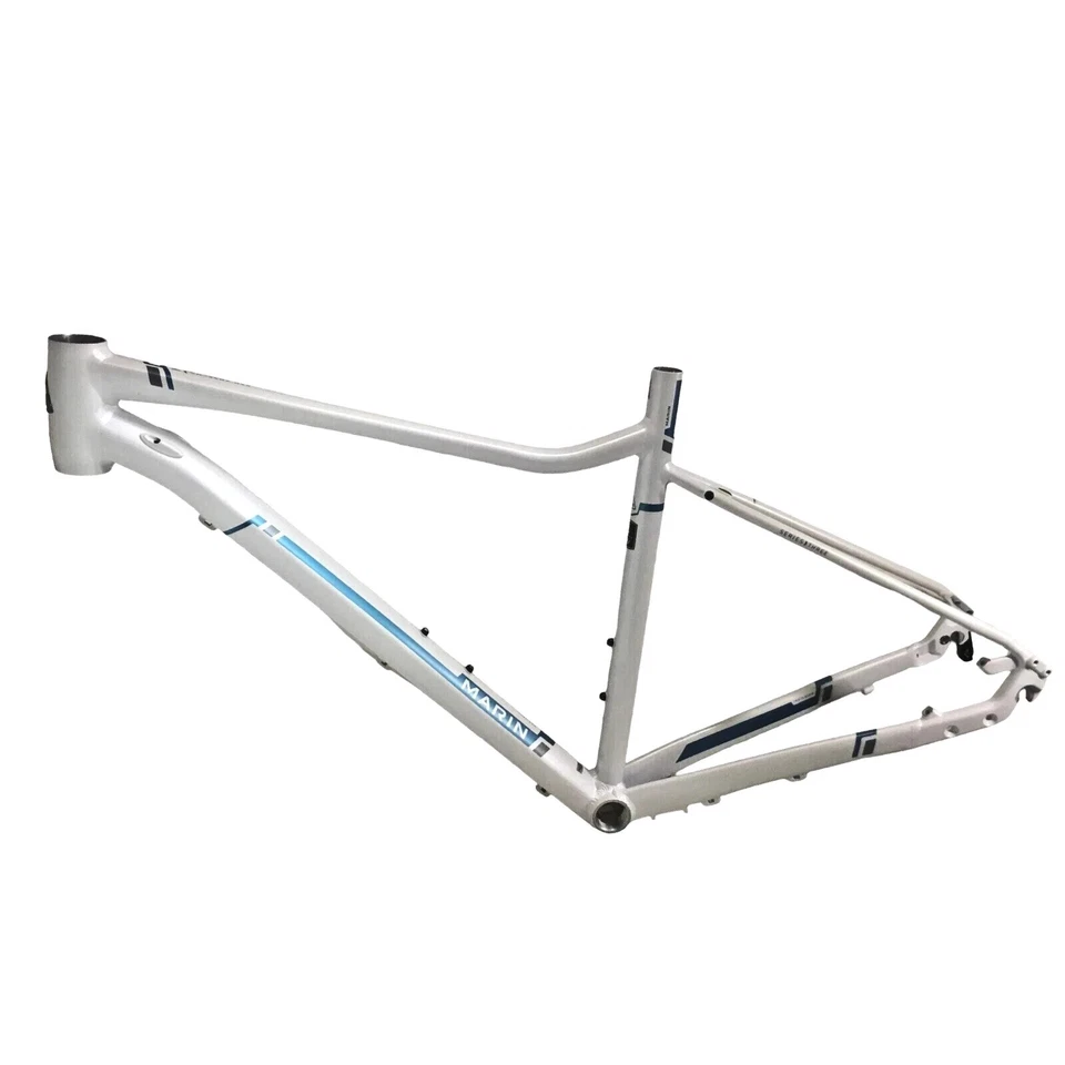 Cuadro de MTB Marin San Anselmo DS2 2016 aleación para mujer 700C 135 QR blanco satinado grande Foto 4 de 4