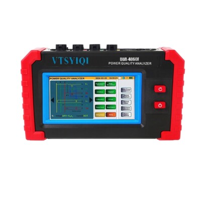 Power Quality Analyzer Meter with Current True RMS 1.0A~1000A CT Size Ф50mm