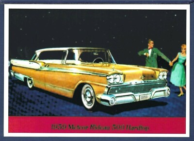 Meteor 1959 Rideau 500 Hardtop Postcard