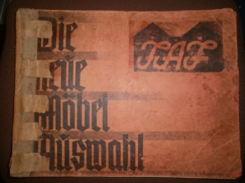 FAF Die neue Möbelauswahl Katalog mit 80 ganzseitigen Abbildungen Bufets Sessel