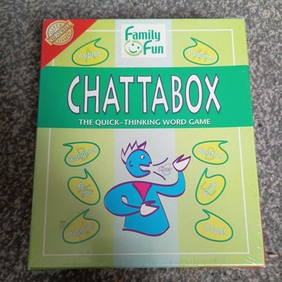Chattabox Das schnell denkende Wortspiel in Box Cheatwell Spiele, VERSIEGELT