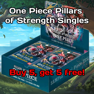 Pillars of Strength Card Singles OP-03 (Englisch) - One Piece TCG Pick Your Own