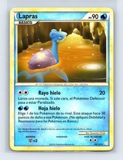 ~ESP~ SPANISH Lapras 24 RARE HGSS HeartGold Soulsilver Pokemon Card (z1)