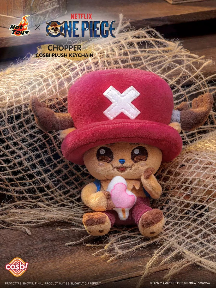Hot Toys One Piece Chopper COSBI Series Plush Keychain Blind Box