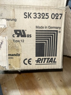 Rittal SK 3325027 Enclosure Fan And Filter Unit 24v-dc