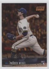 2021 Topps Stadium Club Chrome Orange Refractor 20/25 Patrick Weigel #335 1p5