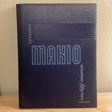 MAKIO 1952 Redlands High School (Redlands, CA) Yearbook