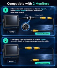 Telecamera per Retromarcia Mercedes Benz Sprinter HD Impermeabile Visione Nottur - Miniatura 5