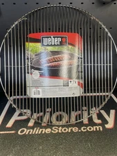 Weber 22" Hinged Cooking Grate - Heavy-Duty Plated Steel Grill Accessory