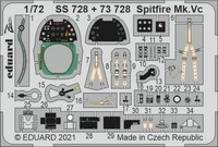 Spitfire Mk.Vc For Airfix / 1:72 - Eduard SS728