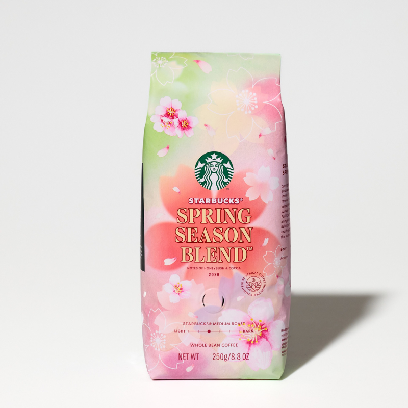 Starbucks Japan 2026 SPRING SEASON BLEND whole bean coffee 250g
