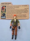 Gi Joe 1985 Tollbooth Figure With Filecard Bridge Layer Driver See Pics