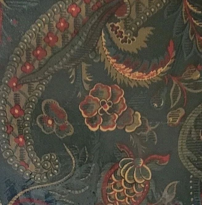 2 Pc New Waverly Hunter Green Paisley "Firestone" Chintz Balloon Valance 79x14” - Image 4 of 4