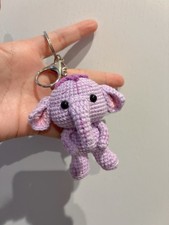 Disney Lumpy Handmade Crochet Keychain Lumpy Elephant Keychain Holiday Kid Gift