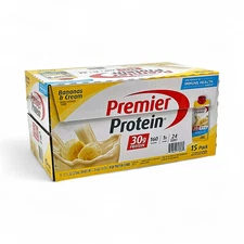 Premier Protein Bananas and Cream Shake 11oz 15-Pack