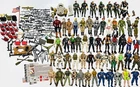 Vtg GI Joe Figures W/ Weapons Filecards & Flag Points & Accessories Mixed Lot
