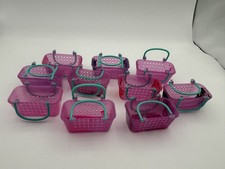 Shopkins Shopping Bags Baskets Lot See Pictures