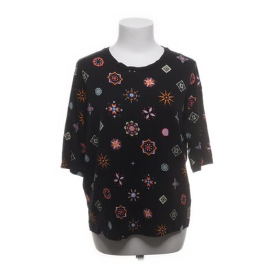 Desigual, T-shirt, Größe: S, Schwarz/Mehrfarbig, Damen #WwA