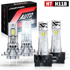 For Kia Sportage 2011-2016 Kit H7 H11B LED Headlight High Low Beam Bulbs 6000K