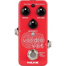 NUX NCH3 Voodoo Vibe Mini UniVibe Effects Pedal Red