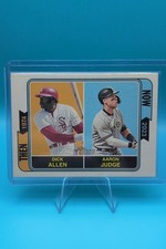 2023 Topps Heritage - Then and Now Aaron Judge, Dick Allen #TAN-11