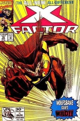 X-Factor (1986) #  76 (7.0-FVF) All-New, All-Different 1992