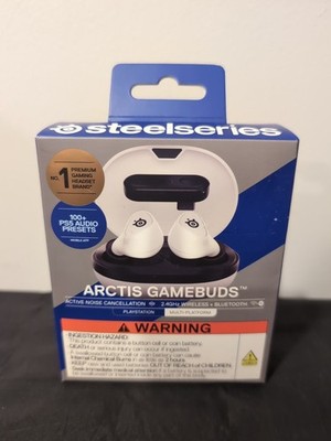 SteelSeries Arctis GameBuds True Wireless Noise Cancelling Gaming Earbuds - PS5