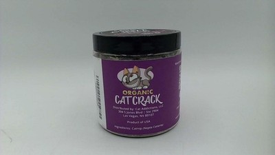 Cat Crack Organic Catnip, 100% Natural Fresh Premium Organic Blend 1 CUP Cat Nip