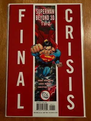 Final Crisis Superman Beyond 3-D (2008) #1A w/ 3-D Glasses