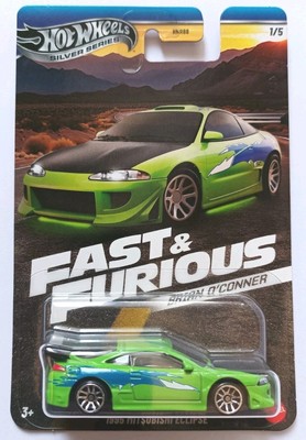 Hot Wheels  2024 #1 Brians Mitsubishi Eclipse grün ''Fast & Furious'' HNR88 OVP