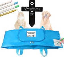 Eco-Friendly Pet Casket Body Bag, Pet Burial Box with Dignity, Dog Casket for Bu