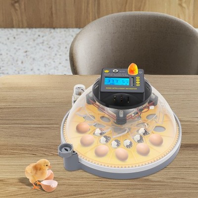 Egg Incubator with Automatic Turning & Humidity Control for Hatching Eggs