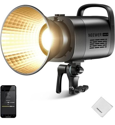 NEEWER CB60B 70W LED Video Light with 2.4G/APP Control COB Bi Color Bowens Mount
