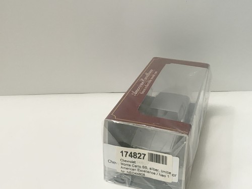 1/43 1986 Chevrolet Monte Carlo SS Argento Neo American Excellence 44808 - Foto 8 di 9