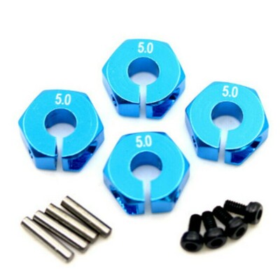 MarsRC 4PCS 12mm Adjustable Aluminum Hex For 1/10 RC Car