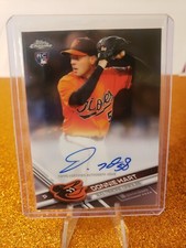 Donnie Hart Topps Chrome 2017 RC Rookie Autograph AUTO