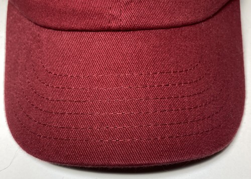 Vineyard Vines Football Whale Red Burgundy Hat Strap Back Adjustable Hat NWT - Picture 4 of 10
