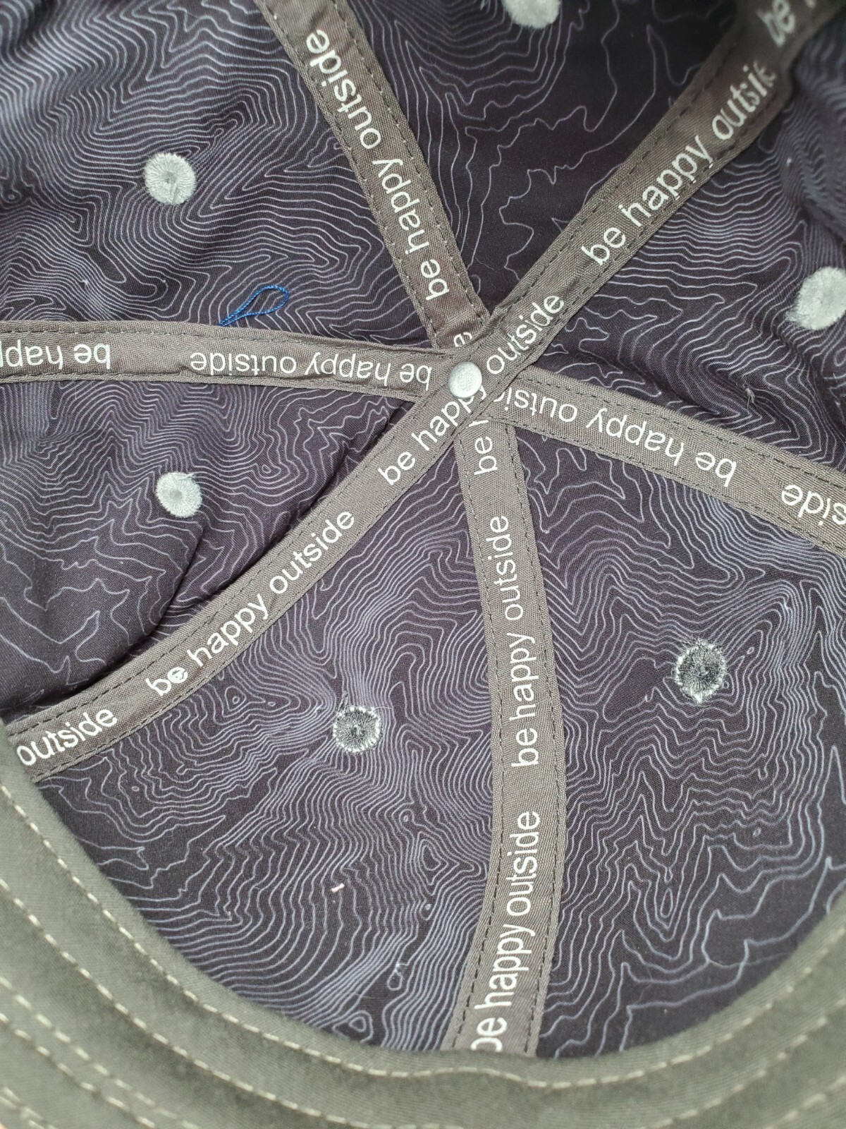 Turtle Fur Snapback Hat Mountain Logo Patch Gray/… - image 9