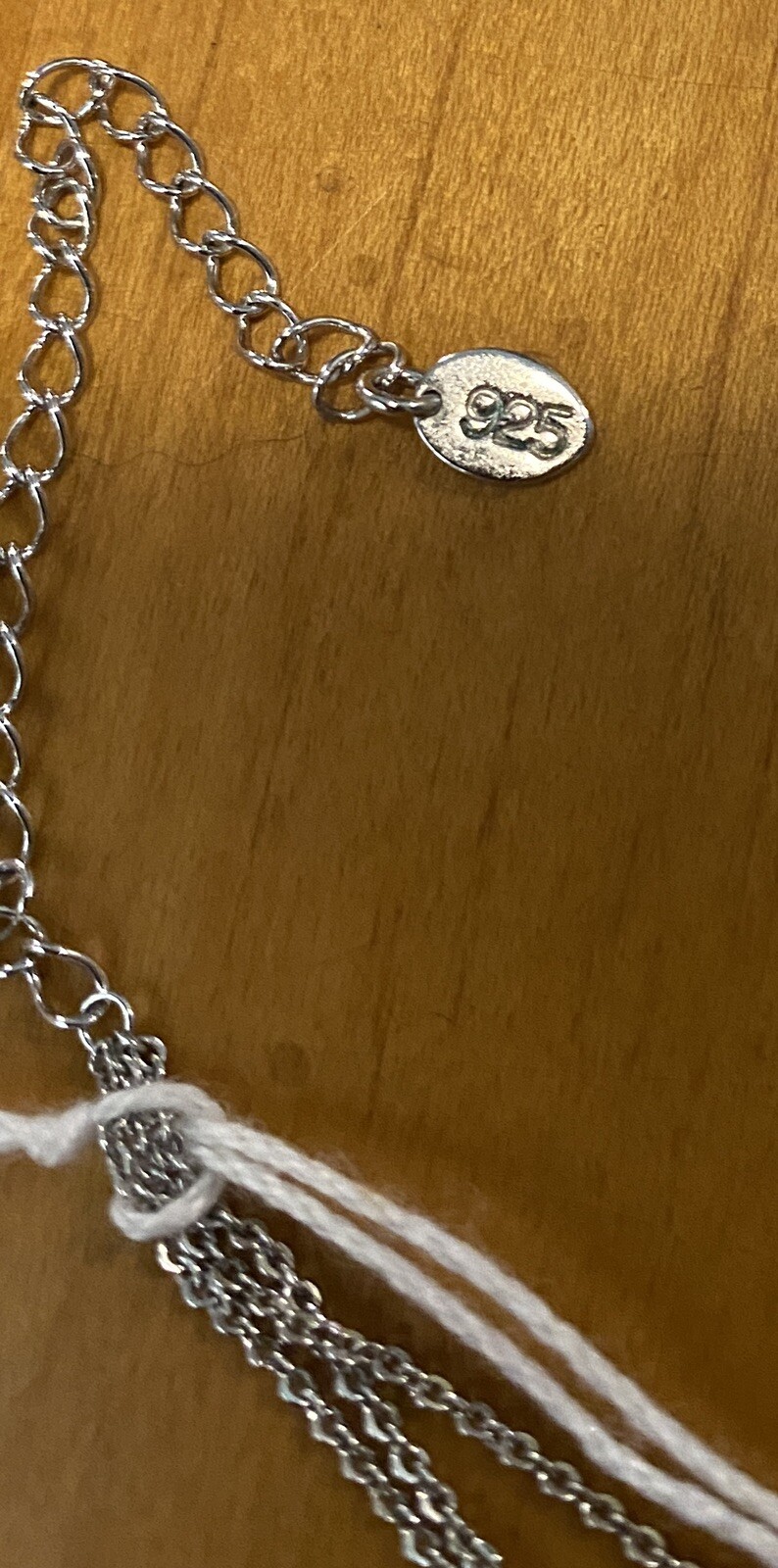 SterlingSilver Necklace with extender - image 2