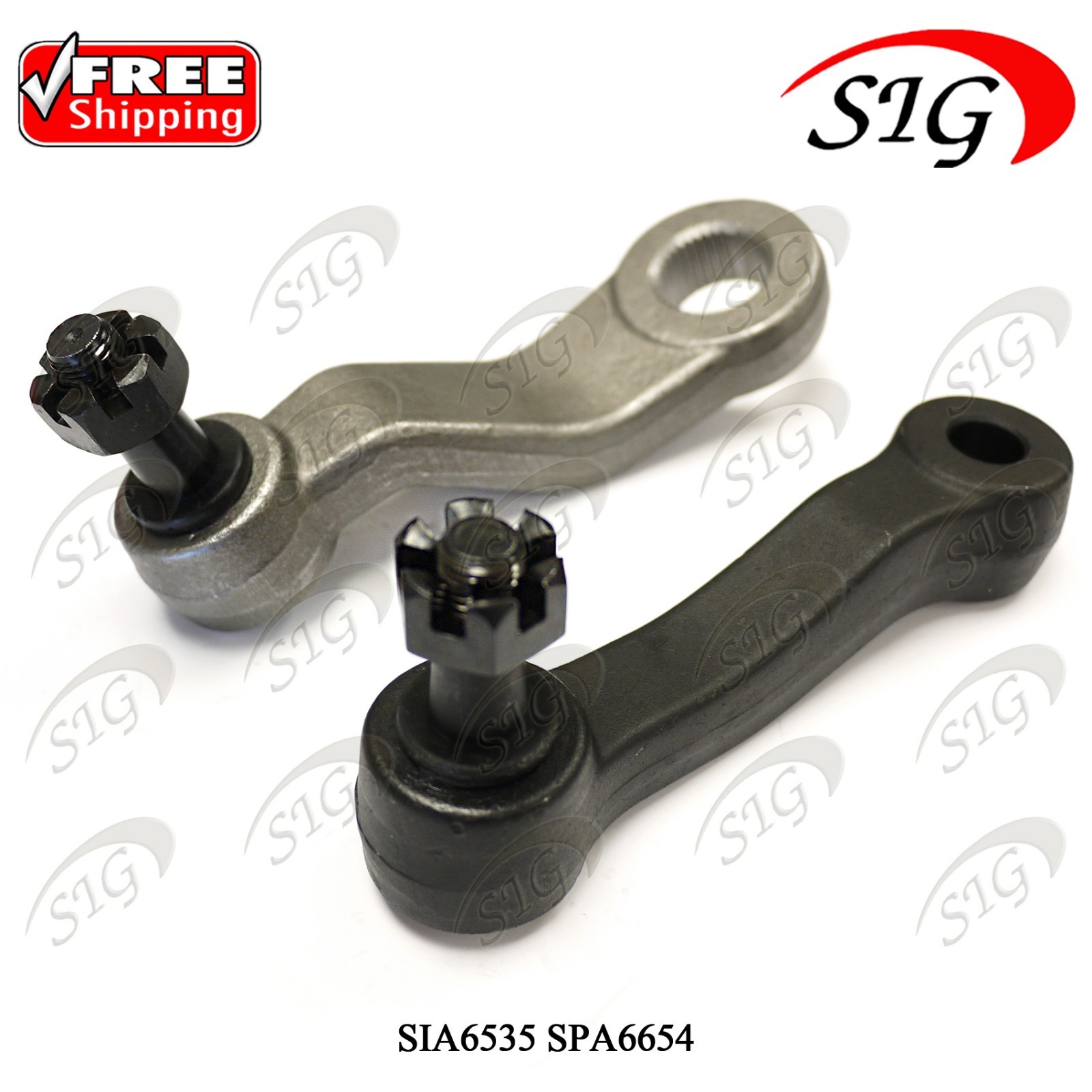 Front Steering Idler Arm & Pitman Arm Set for Hummer H2 20032009 2Pc