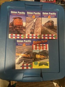 Green Frog Productions VHS Lot Train Union Pacific Super Railroad 1996 1997 6936