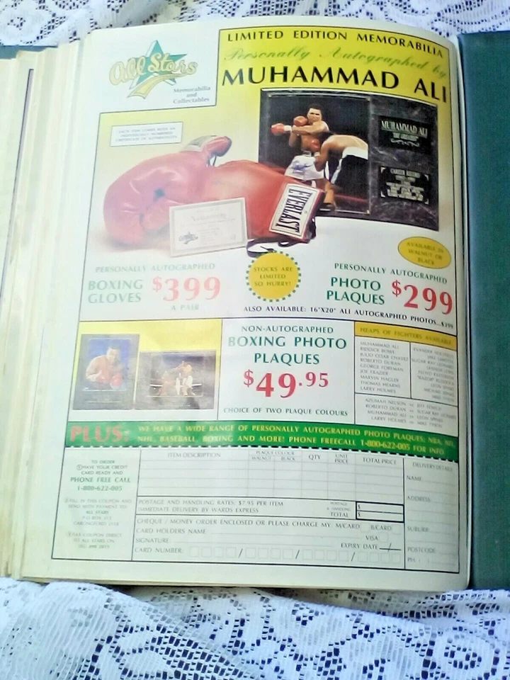  BOXING MAGAZINE THE FIST PUB DEC 1994 50 PAGES  AUSTRALIAN LEO YOUNG - Image 2 of 3