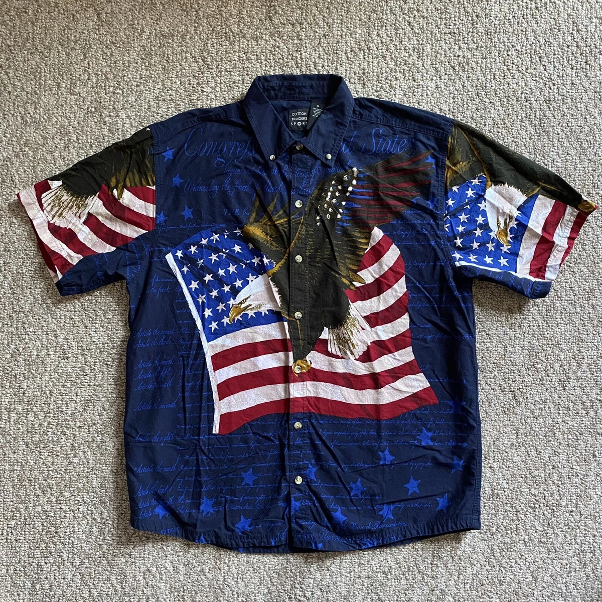 American eagle short deals sleeve button up
