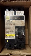 SQUARE D FHL26000M4200 100A CIRCUIT BREAKER  B10