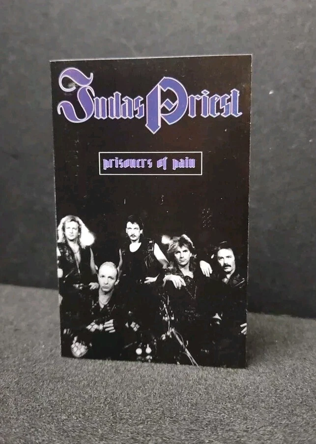 Judas Priest Prisoners of Pain Cassette Tape Tested SONY BT 28964 - Image 4 of 4