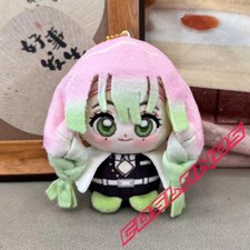 10cm Demon Slayer Kanroji Mitsuri Plush Doll Anime Stuffed Plushie Pendants Gift