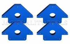 75lb. Welding Arrow Magnet 4 pack Set 5"inch 90 45 135 180 degree angles