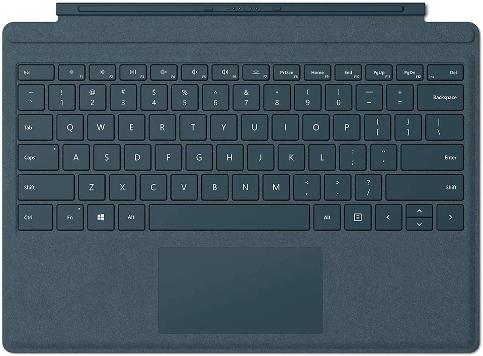 Cubierta tipo firma Microsoft Surface Go Alcantara, 1840 azul cobalto--MUY BUENA Foto 2 de 4