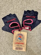 Vintage Nuovi Etichetta Invicta BLK Guanti Bike Bici Originali Anni 90